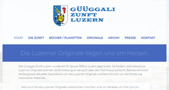 Desktop Screenshot of gzlu.ch